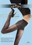 OMSA Dámske zoštíhľujúce pančuchové nohavice Perfect Body Nero 50 DEN 260OM PERFECT BODY 50.0091 M