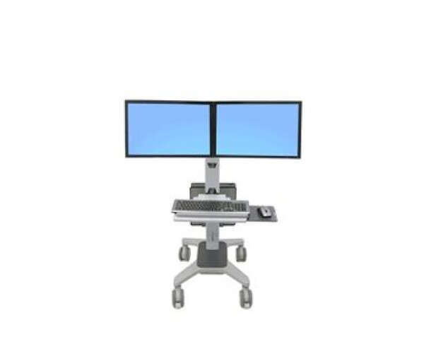 ERGOTRON Neo Flex Dual WideView WorkSpace / nastaviteľná pracovná stanica / nosnosť 5.4-18kg / zvýšenie 51cm / sklon 90 ° (24-194-055)