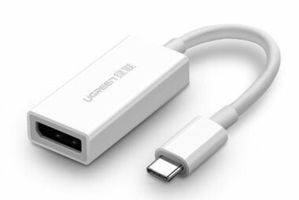 Ugreen Adaptér USB-C (M) - DisplayPort (F) 0.15m biela (6957303843725)