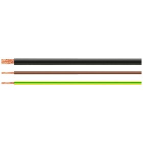 HELU 52857-1000 jeden drôt, H07Z-K, 1 x 2.50 mm², čierna, 1000 m; 52857-1000