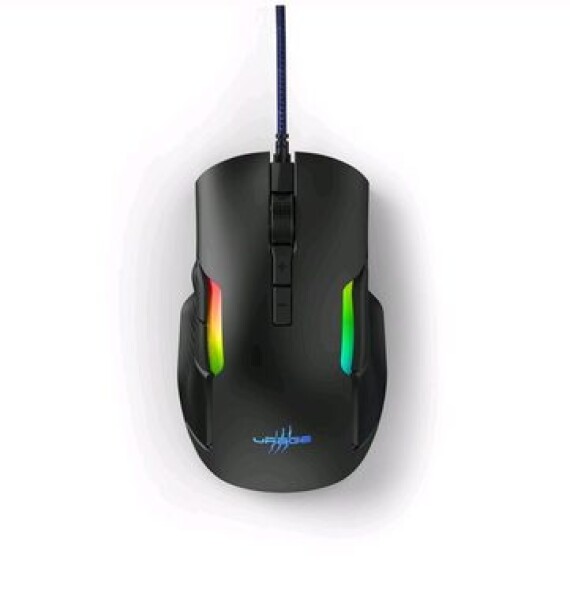 URage Reaper 600 čierna / herná myš / optická / 32000 dpi / 8 tlačidiel / USB / RGB / 2 m (186055)