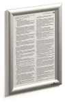 Durable Klaprám A4 strieborná / Klaprám / Hliníkový / Nástenný / 240x329 mm (479623)