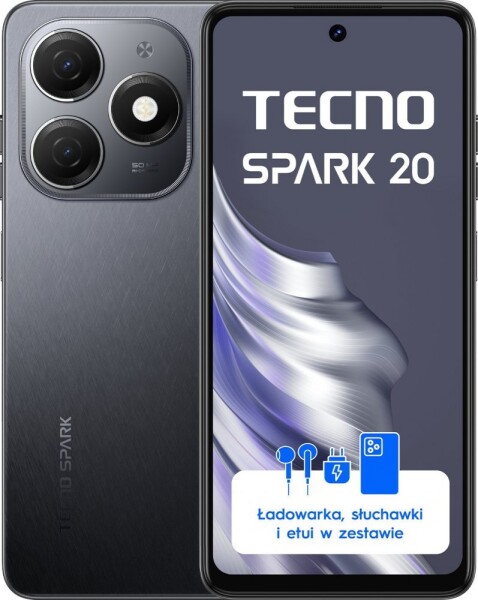 Tecno TECNO SPARK 20 8/256GB Gravity Black