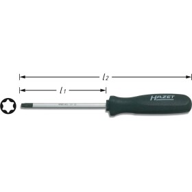 Hazet HAZET dielňa skrutkovač Torx Veľkosť skrutkovača T 27 Dĺžka drieku: 99 mm; 803-T27