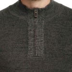 Bushman Pánsky sveter Sakari tmavá khaki XL