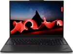 Lenovo Lenovo ThinkPad T16 | Juodas | 16 " | IPS | WUXGA | 1920 x 1200 pikselių | Anti-glare | Intel Core U7 | 155U | 32 GB | SO-DIMM DDR5 | Solid-state drive capacity 1000 GB | Intel Graphics | Windows 11 Pro | 802.11ax | Bluetooth versija 5.3 | LTE...