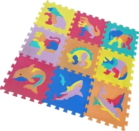 ALLTOYS Penové puzzle Zvieratá a dinosaury