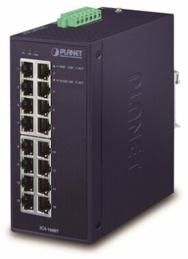 Planet IGS-1600T / Priemyselný Switch / 16x GLAN (IGS-1600T)