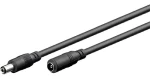 PremiumCord Predlžovací napájací kábel 5,5/2,1 mm / Napájací kábel / 3 m / Samice-samec (cn-06)