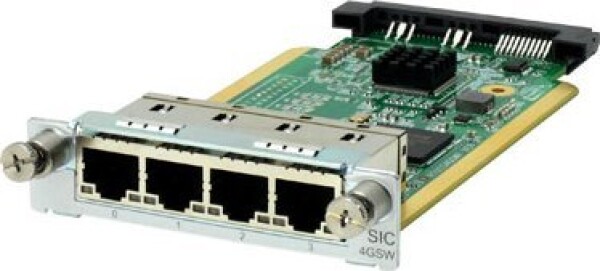 HP HPE FlexNetwork Module MSR 4-port Gig-T Switch SIC