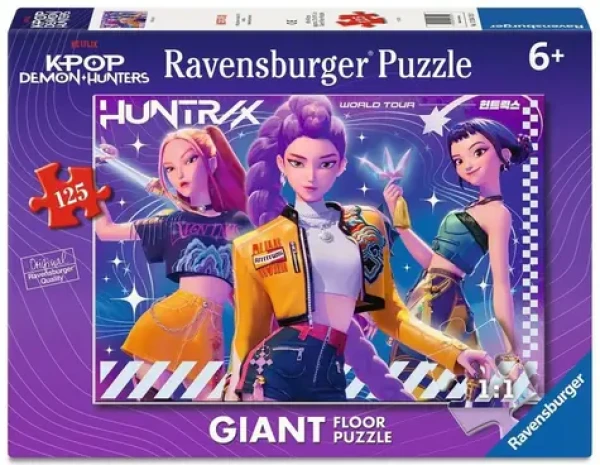 Ravensburger Obrovské podlahové puzzle K-Pop: Lovkyňa démonov