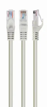 Gembird PP6U-1M šedá / patch kábel / cat6 / UTP / 1m (PP6U-1M)