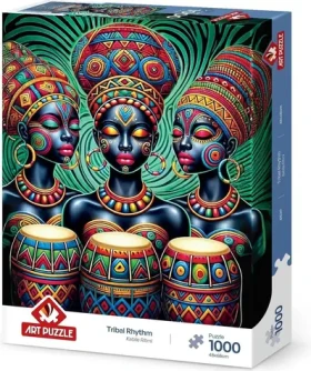 ART PUZZLE Puzzle Kmeňový rytmus