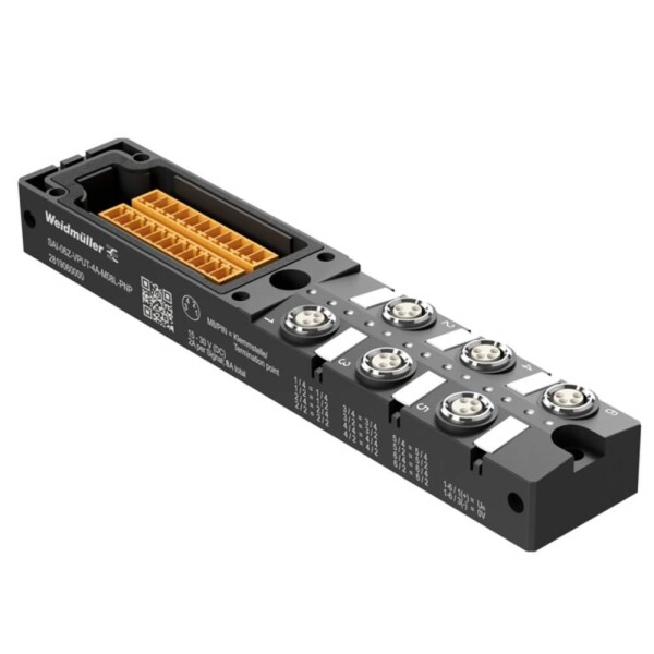 Weidmüller SAI-06Z-VPUT-4A-M08L-PNP rozdeľovač a adaptér pre senzory - aktory, 2819060000, piny: 4, 1 ks; 2819060000