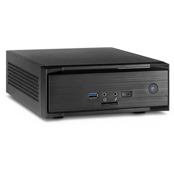 Inter-tech MW-01 II čierna / Skriňa / Mini-ITX / čítačka kariet SD / USB-C / bez zdroja (88881244)