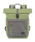 Roll top batoh Travelite Basics Roll-up Backpack Green/Grey