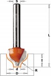 CMT CMT HM CUTTER D=19 d=6.35 R=3.2 I=13S=12.. DECORATIVE.