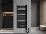 MEXEN/S - Ares radiátor + vykurovacia tyč 1500 x 600 mm, 900 W, čierna W102-1500-600-2900-70