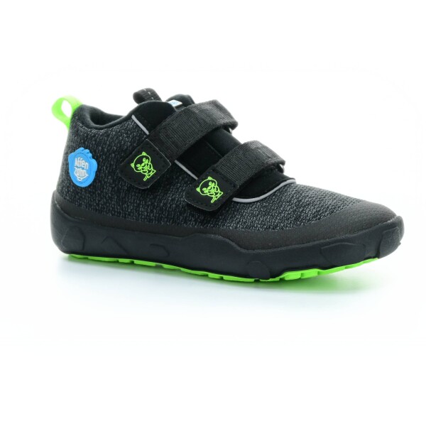 Affenzahn Minimal Lowboot Knit Panther Grey/Black barefoot topánky 23 EUR
