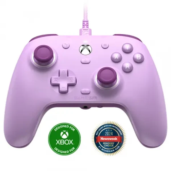 GameSir G7-SE fialová / Xbox drôtový ovládač / Hall Effect páčky / pre Xbox Series X|S Xbox One PC (6936685221468)