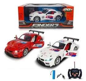 RC auto s LED osvetlením a otváracími dverami
