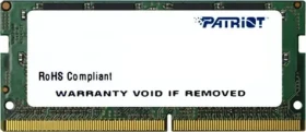 Patriot Signature 4GB (1x4GB) 2400MHz / SO-DIMM / DDR4 / CL17 / Unbuffered / Non-ECC / 1.2V (PSD44G240081S)