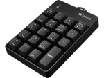 Sandberg USB Wired Numeric Keypad čierna / Numerická klávesnica / USB (630-07)