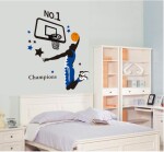 Samolepka Basketbalista Veľkosť: 90 x 100 cm