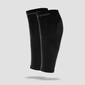 Kompresné návleky na lýtka Black - GymBeam (L/XL, čierna) (58822-2-L/XL)