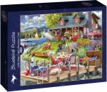 BlueBird Puzzle Odpočinok pri jazere
