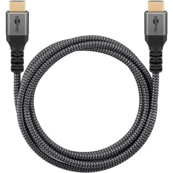 Goobay 64993 / HDMI kábel / s Ethernetom / 4K 60 Hz / 1 m (64993)