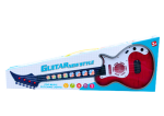 Mamido Detská elektrická gitara so svetlami a melódiami červená