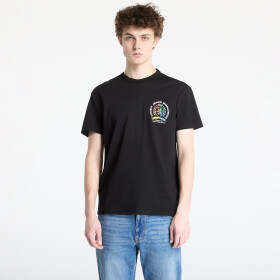 Tričko Tommy Jeans Regular 4Colors Crest Tee Black L
