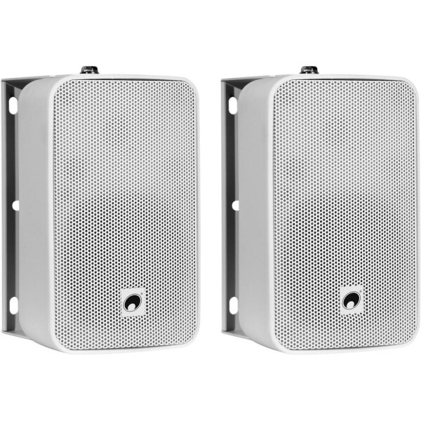 Omnitronic ODP-204 nástenný reproduktor 80 W 16 Ω biela 1 pár; 11036951
