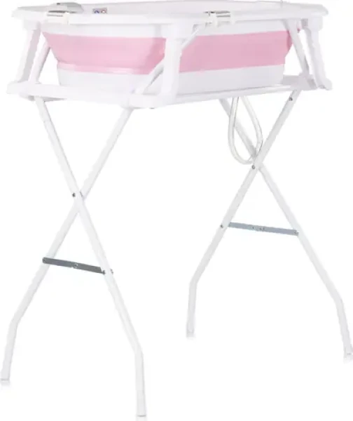 CHIPOLINO Vanička s podložkou a stojanom Malibu Pink (VKMAL0253PI)