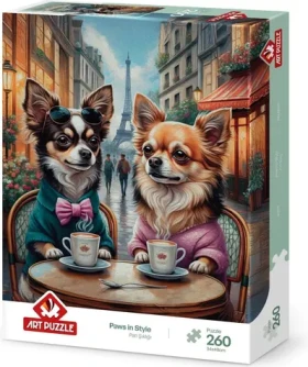 ART PUZZLE 40271 Puzzle Štýlové labky