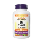 Webber Naturals D3 2500 UI 180 tbl (17444)