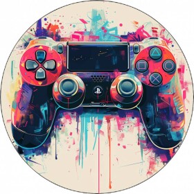 Jedlý papier ovládač Playstation - 01 19,5 cm - Pictu Hap - Pictu Hap