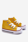 Detské vysoké tenisky Yellow Filemon 32