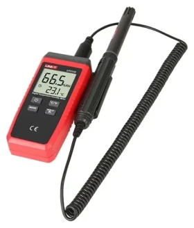 UNI-T UT333S / Teplomer a vlhkomer / oddelený snímač na kábli / -10 až 60 °C / 0-100 % RV (UT333S)