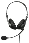 HPI W1MV čierna / Slúchadlá s mikrofónom / Cez hlavu / 3,5 mm Jack / 2 m (SHPIW1MV)