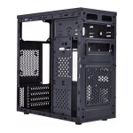 EUROCASE MC X203 EVO čierna / micro Tower / m-ATX / USB amp; audio / bez zdroja (MCX203B00-EVO)