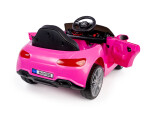 Mamido Mamido Elektrické autíčko Fast Wing eko-koža ružové
