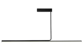 Immax NEO LITE ASTA SMART čierna / Závesné svietidlo / 125 cm / 28 W / Wi-Fi / TUYA / Beacon (07235L)