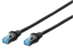 Digitus černá / Patch kabel / SF/UTP / Cat.5e / RJ45 / 3 m (DK-1531-030/BL)