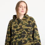Mikina A BATHING APE 1St Camo Heavy Wash Cropped Fit Zip Hoodie UNISEX Green XL