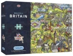 GIBSONS Puzzle Nádherná Británia