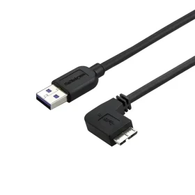 StarTech USB-A - Micro-USB kábel čierna (USB3AU50CMRS) / Prepojovací kábel / USB 3.0 / 5 Gbit / s / 0,5 m (USB3AU50CMRS)