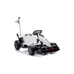 Mamido Detská elektrická motokára BMW Gokart s funkciou driftu biela