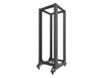 Lanberg Open Rack 32U čierna / Otvorený rack / 19" / 600 × 800 mm / Nosnosť 600 kg (OR01-6832-B)